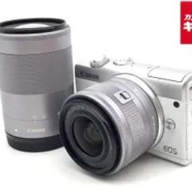 【中古】 【良品】 キヤノン EOS M200 ダブルズームキット ホワイト
