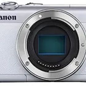 【中古】（非常に良い）Canon ミラーレス一眼カメラ EOS M200 ボディー ホワイト EOSM200WH-BODY
