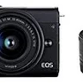 Canon ミラーレス一眼カメラ EOS M200 ダブルレンズキット ブラック EOSM200BK-WLK