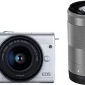 Canon ミラーレス一眼カメラ EOS M200 ダブルズームキット ホワイト EOSM200WH-WZK