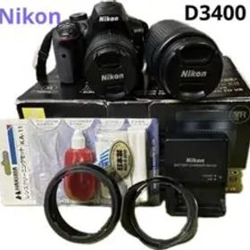 ニコン D3400 一眼レフカメラ ダブルレンズキット
