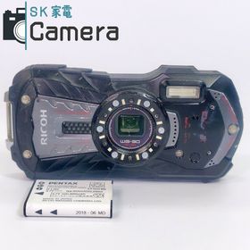 リコー(RICOH)の【中古】 RICOH WG-30 リコー 防水カメラ 電池付(コンパクトデジタルカメラ)
