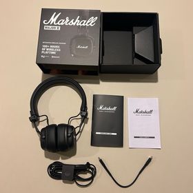 マーシャル(Marshall)のMarshall ヘッドホン MAJOR V BLACK(ヘッドフォン/イヤフォン)