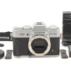 【ほぼ新品】FUJIFILM X-T20 ボディ シルバー《シャッター回数6回》