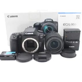 ■美品■ CANON デジタル一眼レフカメラ EOS 90D EF-S18-135 IS USM レンズキット ♯97030