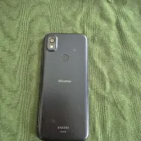 中古 あんしんスマホ KY-51B ドコモ ネイビー 本体 c10077