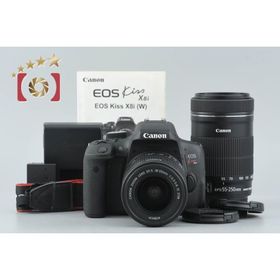 【中古】Canon キヤノン EOS Kiss X8i ダブルズームキット シャッター回数僅少