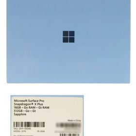 【Microsoft】【訳あり未使用品】マイクロソフト『Surface Pro / 第11世代 / 13inch / 16GB / 512GB / サファイア』ZHY-00040 タブレット 1週間保証【中古】