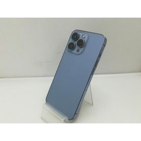 【中古】Apple au 【SIMフリー】 iPhone 13 Pro 256GB シエラブルー MLUU3J/A【大須】保証期間１ヶ月【ランクC】