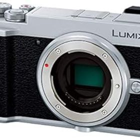 【中古】パナソニック ミラーレス一眼カメラ ルミックス GX7MK3 ボディ シルバー DC-GX7MK3-S