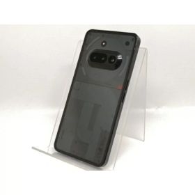 【中古】NOTHING 国内版 【SIMフリー】 Nothing Phone (3a) ブラック 8GB 128GB【津田沼】保証期間1ヶ月【ランクA】