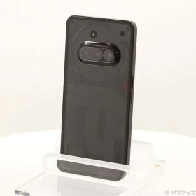 【中古】Nothing Phone (3a) 128GB ブラック A10400154 SIMフリー 【262-ud】