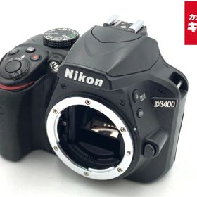 【中古】 【並品】 ニコン D3400 ボディ ブラック 【デジタル一眼レフ】