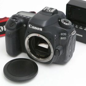 【中古】【良品】キヤノン EOS 80D ボディ（センサー清掃済み） CA01-B4511-2P1B CANON キヤノン EFマウント EOS 一眼レフ APS-C