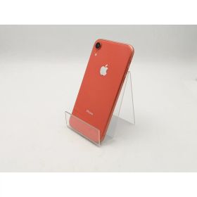 【中古】Apple au 【SIMロック解除済み】 iPhone XR 64GB コーラル MH6Y3J/A（後期型番）【ECセンター】保証期間1ヶ月【ランクC】