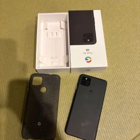 Googleピクセル4a SIMフリー 純正カバー付き