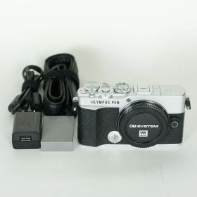 [美品 | シャッター数492回] OLYMPUS PEN E-P7 [ボディ シルバー] | マイクロフォーサーズマウント