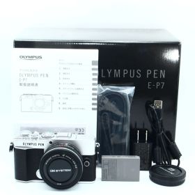OLYMPUS PEN E-P7 14-42mm EZレンズキット シルバー