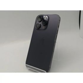 【中古】Apple 国内版 【SIMフリー】 iPhone 14 Pro 128GB ディープパープル MQ0F3J/A【三宮駅前】保証期間1ヶ月【ランクC】
