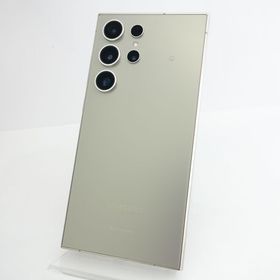 【SIMフリー】Galaxy S24 Ultra SCG26 チタニウムグレー 利用制限〇