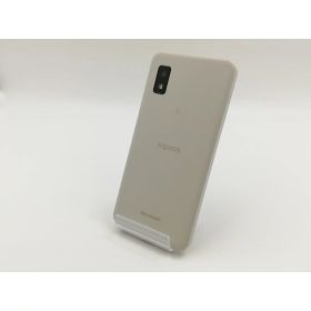 【中古】SHARP 楽天モバイル 【SIMフリー】 AQUOS wish アイボリー 4GB 64GB SH-M20【福岡筑紫】保証期間1ヶ月【ランクC】