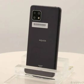ソフマップ 〔中古品〕 AQUOS sense5G 64GB ブラック SHG03 auロック解除SIMフリー【344】