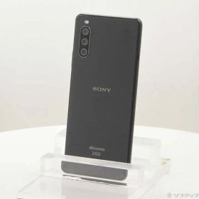 ソフマップ 〔中古品〕 Xperia 10 III 128GB ブラック SO-52B docomoロック解除SIMフリー【276】