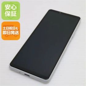 美品 Xperia 10 III SOG04 ホワイト 白ロム 本体 即日発送 土日祝発送OK あすつく 09000