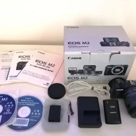 Canon EOS M2 ミラーレス一眼カメラ EOS M2 ダブルレンズキット