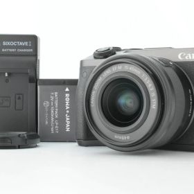 【美品】Canon EOS M6 Mirrorless Camera w/EF-M 15-45mm Lens キヤノン ミラーレス一眼レフカメラ レンズ EF-TN-JP1784