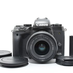 ★美品★キヤノン Canon EOS M5 EF-M 15-45mm IS STM レンズキット★ LL218#6378
