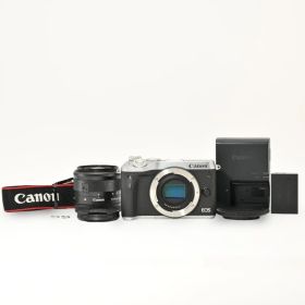 【ほぼ新品】 Canon EOS M6 レンズキット EF-M15-45mm