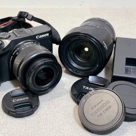 Canon EOS M6 ミラーレス一眼カメラ レンズ CANON ZOOM LENS EF-M 15-45㎜ 1:3.5-6.3 IS STM TAMRO E-M mount 18-200㎜ F/3.5-6.3