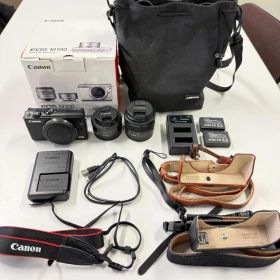 【初心者おすすめ】Canon EOS M100 ダブルレンズキット 豪華おまけ付