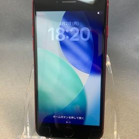 美品 国内版 SIMフリー iPhoneSE 第3世代 128GB レッド色