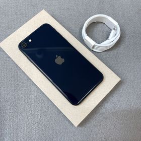 バッテリー:99% iPhone SE第３世代 256GB ミッドナイト 国内版SIMフリー送料無料