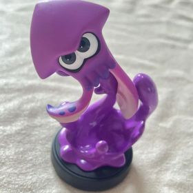 【美品】 amiibo パープル イカ （スプラトゥーン アミーボ）
