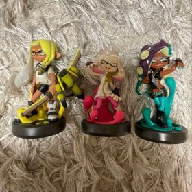 美品★スプラトゥーン amiibo ヒメ＆イイダ&インクリング 3体セット