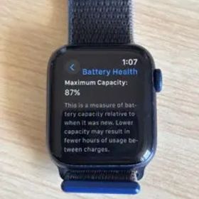 Apple Watch 6 40mm GPS + Cellular モデル ブル