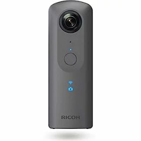 【中古】RICOH THETA V メタリックグレー 360度カメラ 手ブレ補正機能搭載 4K動画 360度空間音声 Android OS搭載で機能拡張に対応 リコーシータ独自の高