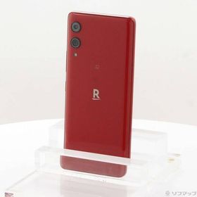 〔中古〕楽天 Rakuten Hand 5G 128GB クリムゾンレッド P780 楽天 SIMフリー〔262-ud〕