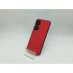 【中古】ASUS 国内版 【SIMフリー】 Zenfone 9 8GB 128GB サンセットレッド ZF9-RD8S128【秋葉本店】保証期間1ヶ月【ランクB】