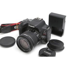 【全額返金保証】並品｜キヤノン EOS Kiss X9 EF-S18-55 IS STM レンズキット [ブラック]（センサー清掃済） CA01-B4512-2P1B