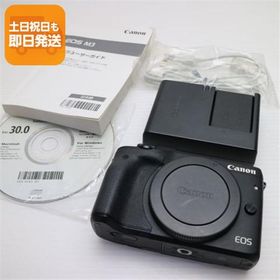 新品同様 EOS M3 ブラック 即日発送 ミラーレス一眼 Canon 本体 あすつく 土日祝発送OK