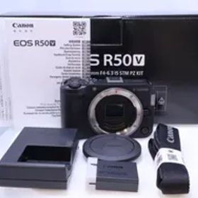 【1,000回以下】Canon EOS R50V ボディ ブラック キヤノン デジタル一眼カメラ