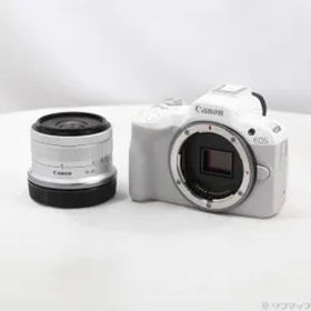 ソフマップ 〔中古品〕 EOS R50 RF-S18-45 IS STM レンズキット ホワイト【344】