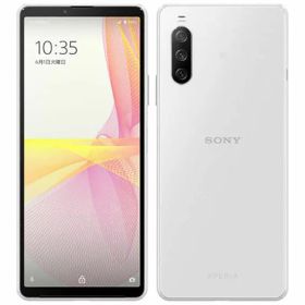 【中古】【安心保証】 Xperia 10 III Lite XQ-BT44[64GB] SIMフリー ホワイト mineo版