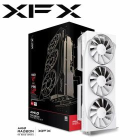 XFX ｜エックスエフエックス XFX Swift AMD Radeon RX 9070XT White Triple Fan Gaming Edition 16GB コストパフォーマンス重視 グラフィックボード（ホワイト） RX-97TSWF3W9-GP/U