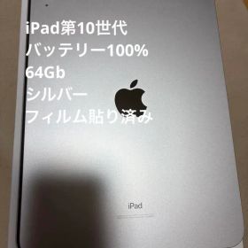 【美品】iPad 第10世代 Wi-Fi 64GB シルバー