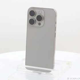 ソフマップ 〔中古品〕 iPhone15 Pro 256GB ナチュラルチタニウム MTUF3J／A SIMフリー【295】